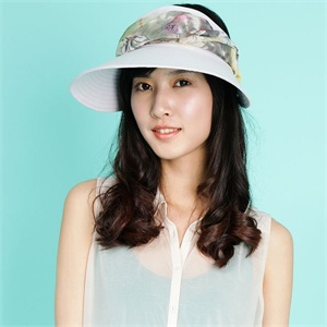 乐为帽子女士夏季空顶帽夏天遮阳帽防晒帽L12FB107