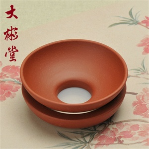 满200减40 【大彬堂】茶具 原矿清水泥茶漏1206