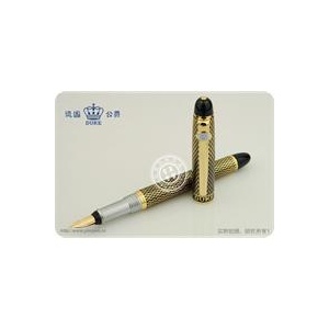 公爵总督网格金系列14K金笔/钢笔/墨水笔 公爵金笔