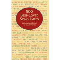 500 Best-Loved Song Lyrics500首最受欢迎歌曲的歌词