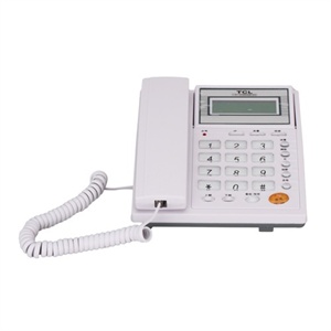 【当当销售配送】TCL HCD868(37)来电显示电话机(白色）