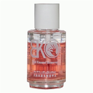 BK天然多效洗甲水40ml（水蜜桃香型）不含丙酮