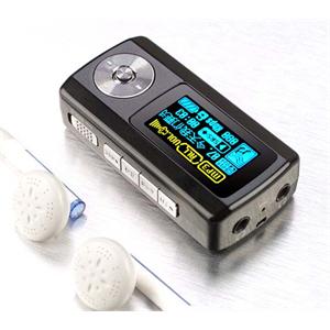 蓝魔V3 Nano 2G 纯音乐MP3 双耳机插孔 超长播放