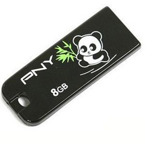PNY熊猫精装版 U盘 8G 可作挂饰