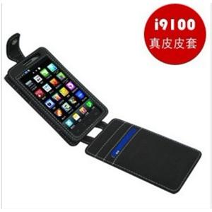 Springhk 三星i9100 I9188 i9108手机套 真皮皮套 保护套 竖开BFZ