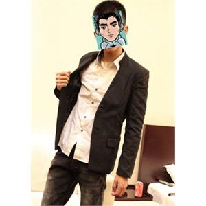 2011秋冬 时尚 个性 韩版男士尼料西装色保暖 西服287-PS026