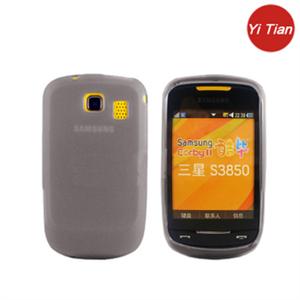 易恬三星 酷毕2 S3850保护套 S3850手机套 S3850 清水套送膜 yxw