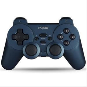 雷柏（Rapoo） V10 双振动无线游戏手柄 神秘蓝