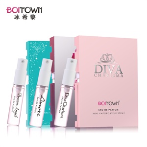 【品牌直供】Boitown/冰希黎 3ml*3试管小样香水组合装(3支) 男/女香 正品包邮