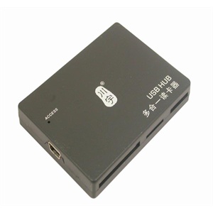 【当当自营】 kawau 川宇 多合一读卡器＋HUB RH211 黑色