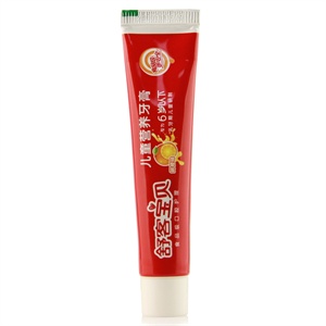 Saky舒客儿童营养牙膏（6岁以下）草莓/鲜橙40g（两支装）