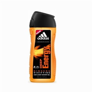 货到付款 adidas阿迪达斯男士沐浴露250ml 浴液 香型-能量