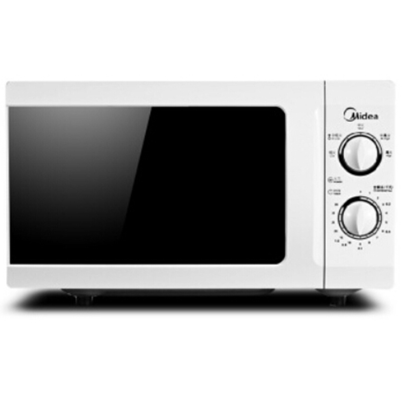 【Midea美的微波炉M1-211A 微波炉 白色 21L