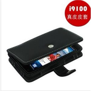Springhk 三星i9100 I9188 I9108 保护套 手机套 真皮皮套 BFZ