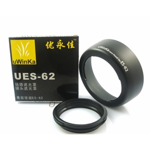 螺口可反扣 优永佳 ES-62 佳能 EF 50 1.8II 遮光罩 2段k