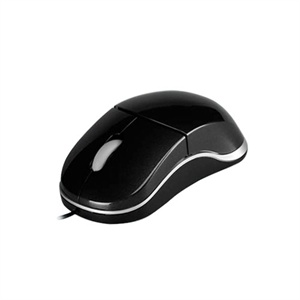 [免运费]雷柏（Rapoo）N6000有线光学鼠标 黑色 USB