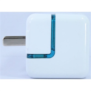 优乐（ulove）UAD04A 单口USB电源适配器 ipod充电器 iPhone充电器 mp4充电器 多功能手机充电器 白色