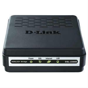 【当当自营】 D-Link DSL-2300EADSL2/2+桥模式Modem黑