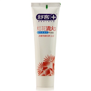 Saky舒客专业口腔护理红花清火牙膏120g