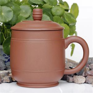 【茗臣尚品】双线腹鼓杯 *茶杯茶具 办公室水杯 380ml