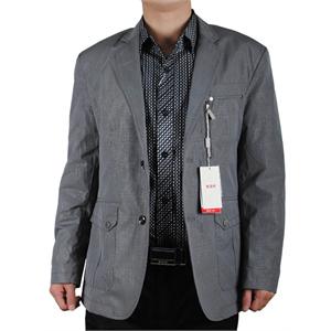 恒源祥男装休闲服外套150008-中灰