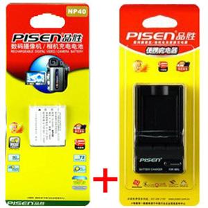 富士NP-40电池+充电器套装 F470 F480 F560 F650 Z5 J50 品胜NP40