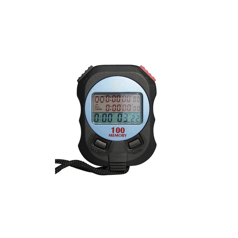 【秒表 计时器 电子 3排一百道跑步 田径 裁判秒