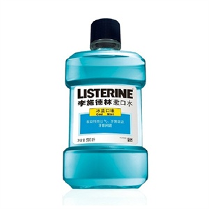 李施德林 漱口水冰蓝口味500ml