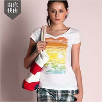 FUFM�������� Ůʿ�������ж���Ů��T�� V��ӡ�� W10MST027