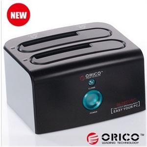 orico 8628susc 串口双硬盘座 支持2个2TB硬盘脱机对拷