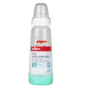 贝亲 标准口径 PP加耐高温环保奶瓶240ml AA52/AA82