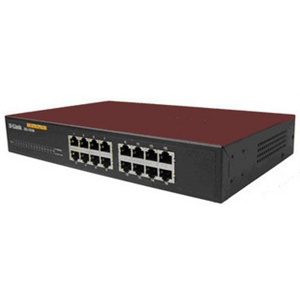 友讯 D-Link DES-1016A 16口 10/100M 百兆网络交换机
