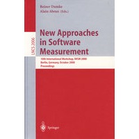 New Approaches in Software Measurement软件测试新方法
