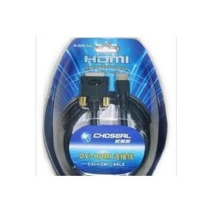 秋叶原 高清线 Q-542 DVI转HDMI 高清线2米 电脑接电视