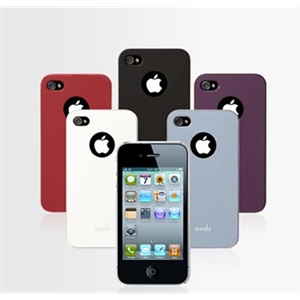原装 Moshi iglaze iphone 4 保护壳 磨砂外壳 手机套+贴膜