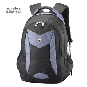 sumdex森泰斯 笔记本电脑双肩包/双肩背包(15寸时尚型)PON-366