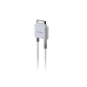 贝尔金 iPod/iPhone视频/音频传输线 (USB同步/充电)F8Z361qe06