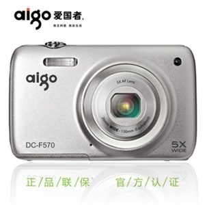 Aigo/爱国者 数码相机F560 1400万像素5倍光变 lomo 鱼眼功能
