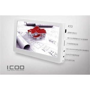 ICOO E900P 8G 5寸超大屏 1280P 高清MP5 周杰伦代言