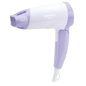 超人（SID）SB75 可折叠电吹风 1000W 两档温控 恒温护发 淡雅紫