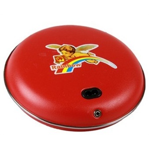 彩虹牌电热暖手器318(中号) 彩虹暖手宝 中号暖手宝 电热暖手器