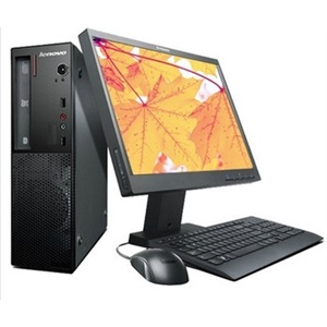 联想扬天 T2900d 商用电脑 台式机电脑 双核E6600 20显示器