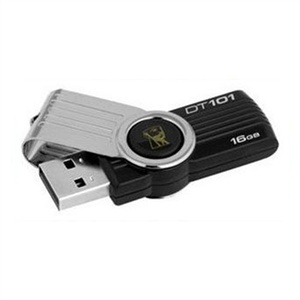金士顿U盘 优盘 金士顿DT101 16G（旋转盖设计,全国联保)正品行货