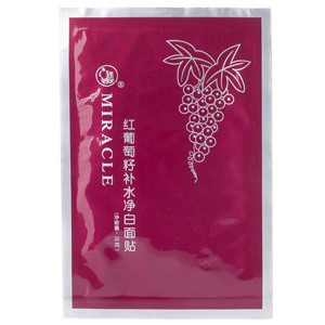 迷奇 红葡萄籽补水净白面贴 20g*3片