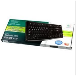 Logitech 罗技 K120 USB 接口 游戏 办公 键盘