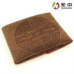 高级纯棉茶巾 质感柔软 超强吸水（咖啡色）