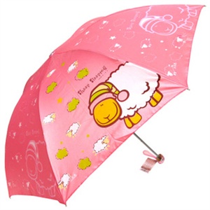 天堂伞 2010新款303E动漫乐园卡通防紫外线晴雨伞 A0554