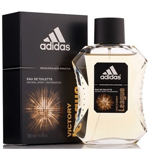 货到付款 adidas阿迪达斯男士香水100ml EDT淡香水 香型-征服