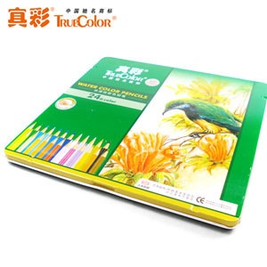 真彩24色 水溶性彩色铅笔 水溶彩铅 4576-24