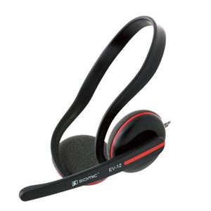 硕美科 EV-12 头戴式耳机 E系列 长柄式麦克风 线控